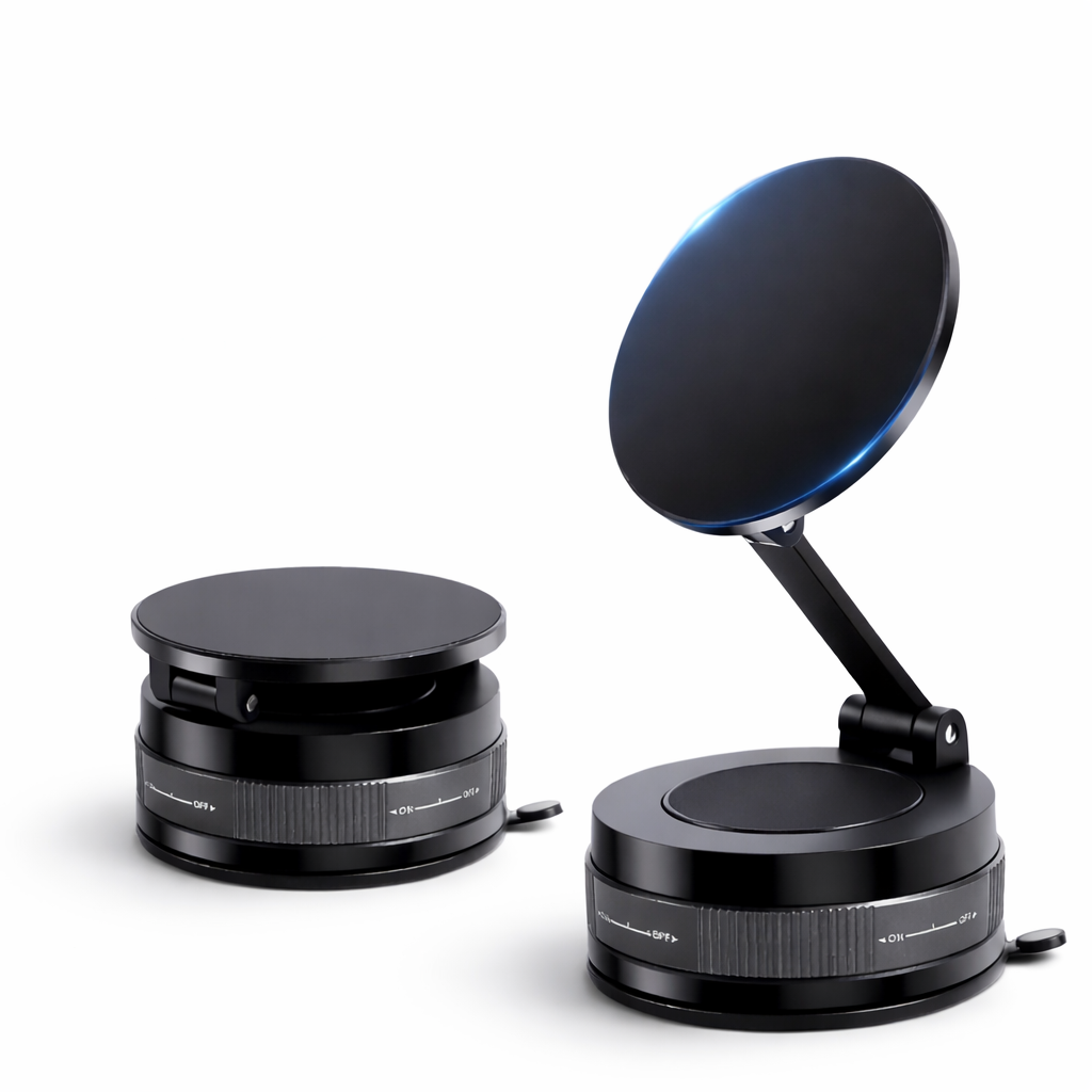 magnatic vacume car phone holder easy adjustable