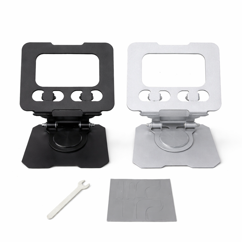 Adjustable iPad Stand – Portable, Ergonomic, and Foldable Desk Holder