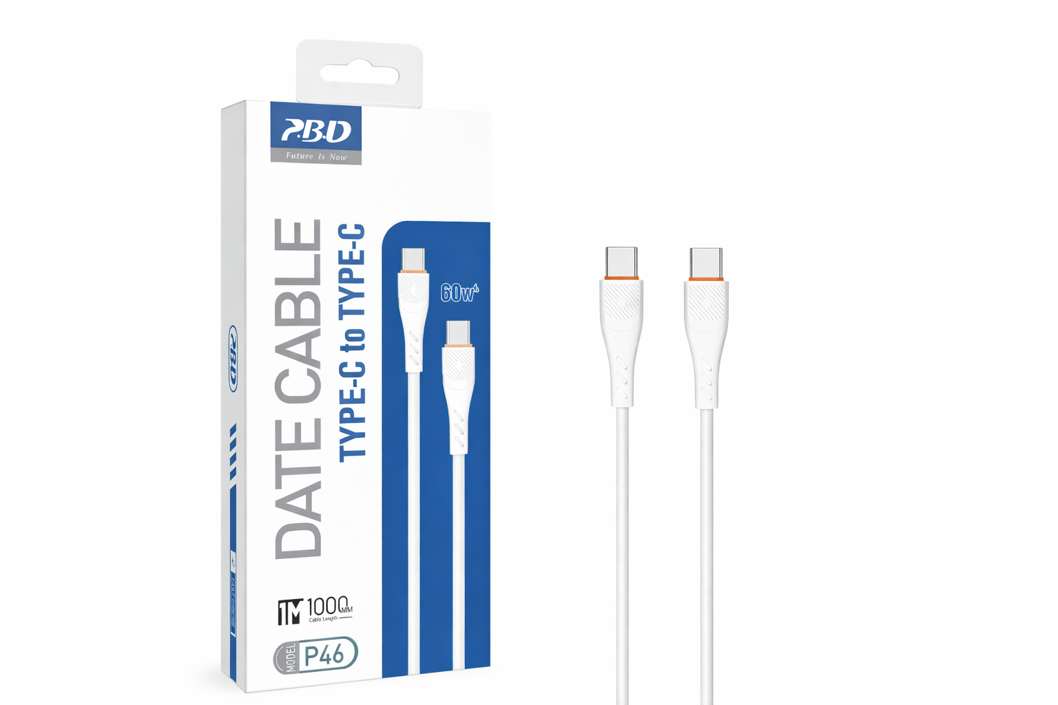 Type-C to Type-C Cable – 60W Quick Charging & High-Speed Data Transfer